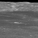 The Chang’e 4 landing site indicated by two white arrows.